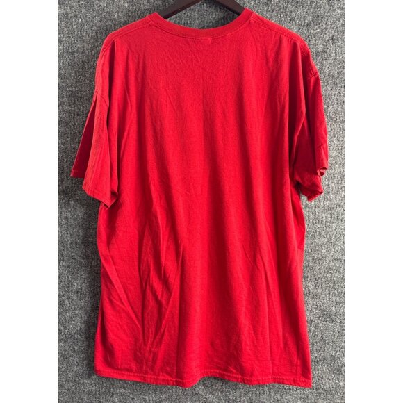 Cutting Class For A Cure 2019 Red T-Shirt Jerzees Dri-Power 2XL Cotton Blend - Picture 8 of 8